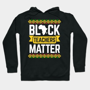 Dashiki Pattern Black History Month Gift For Teacher Hoodie